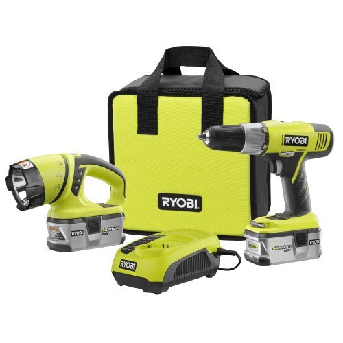 2 PC. LITHIUM+ Power Drill Kit