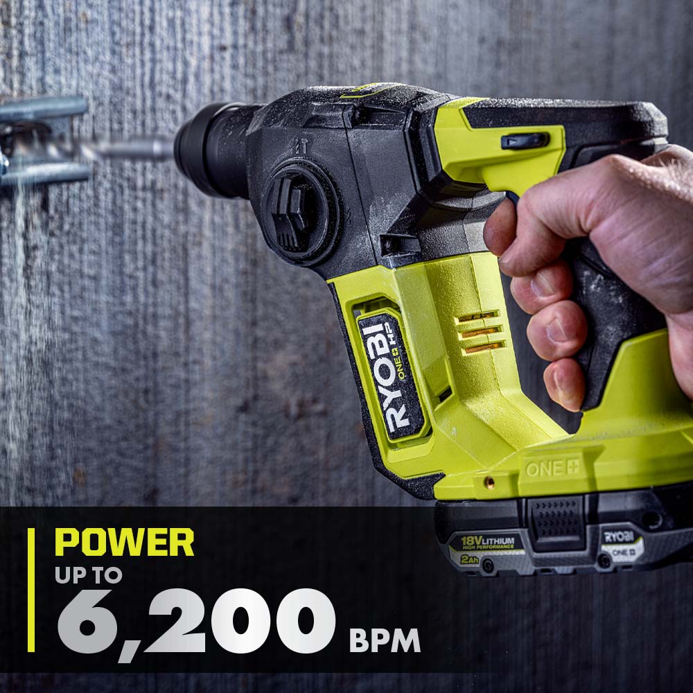 18V ONE+ HP Compact Brushless 5/8" SDS-Plus Rotary Hammer Kit