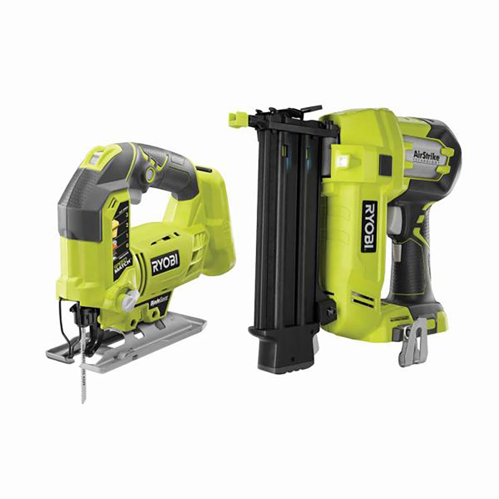 18V ONE+ Airstrike 18GA Brad Nailer & Orbital Jig Saw