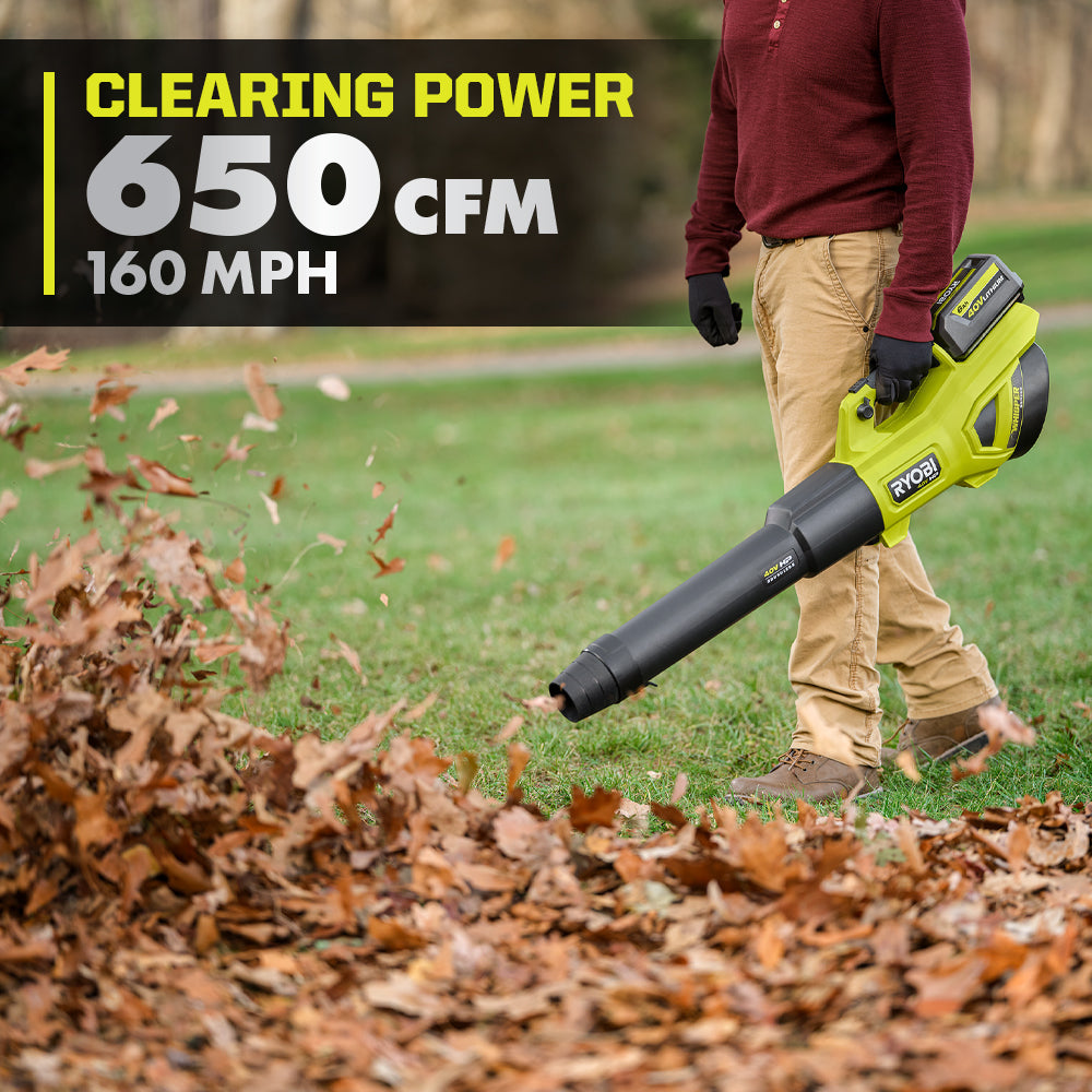 40V HP Brushless 650 CFM WHISPER SERIES Blower Kit