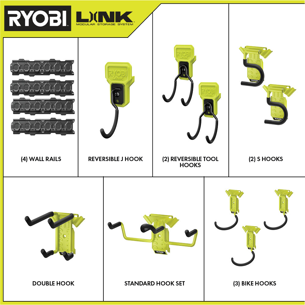 14 PC. LINK Recreational Storage Kit