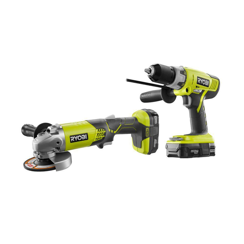 Mexico Hammer Drill/Angle Grinder Kit