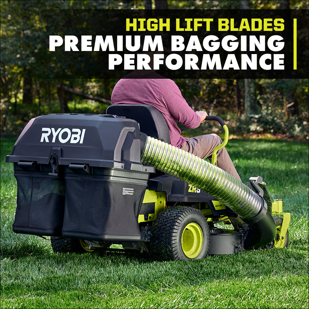 42" ZTR High Lift Bagging Blades