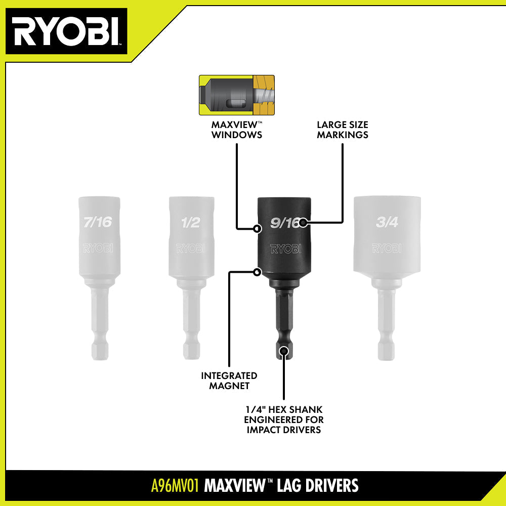 4 PC. MaxView Lag Drivers