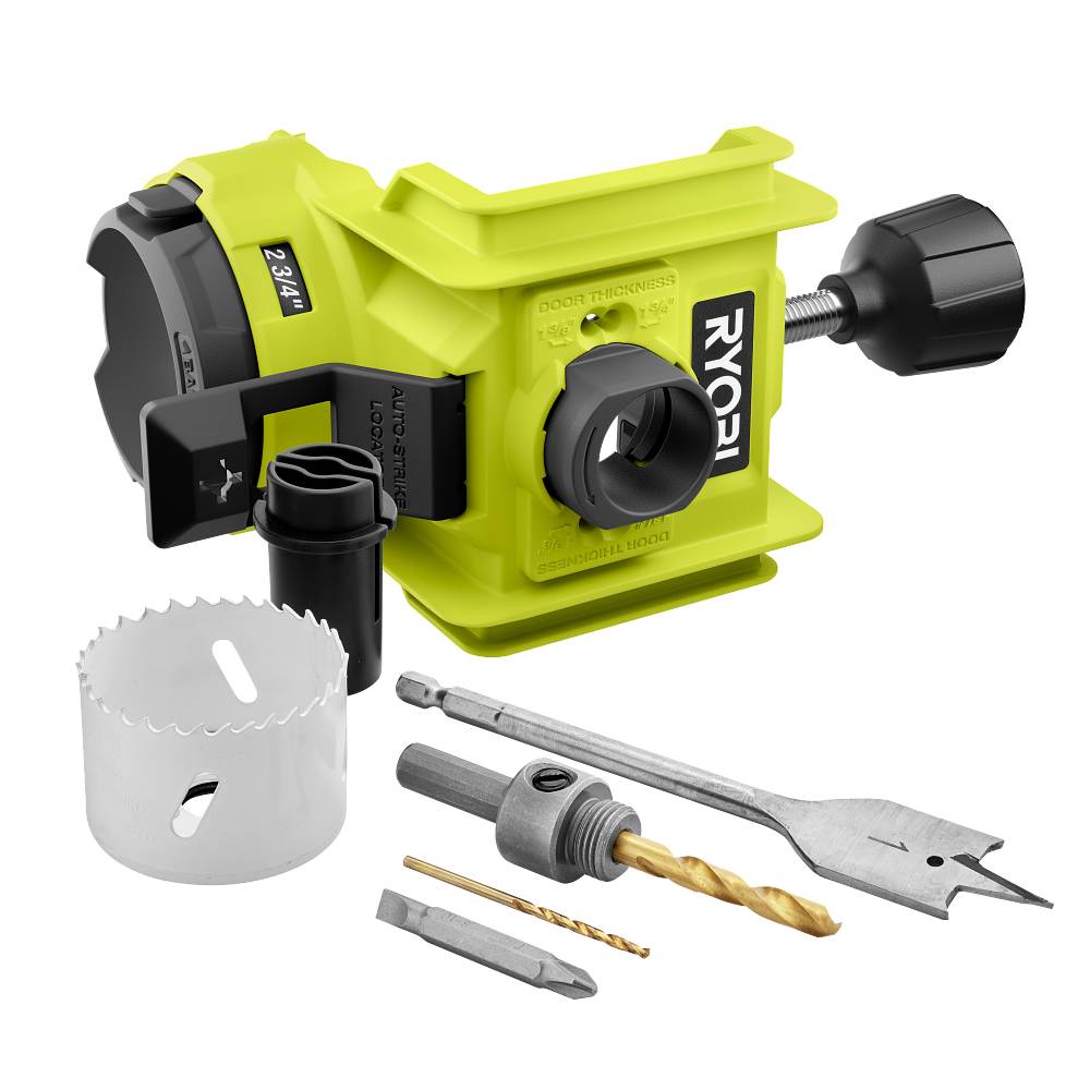 Wood/Metal Door Lock Installation Set