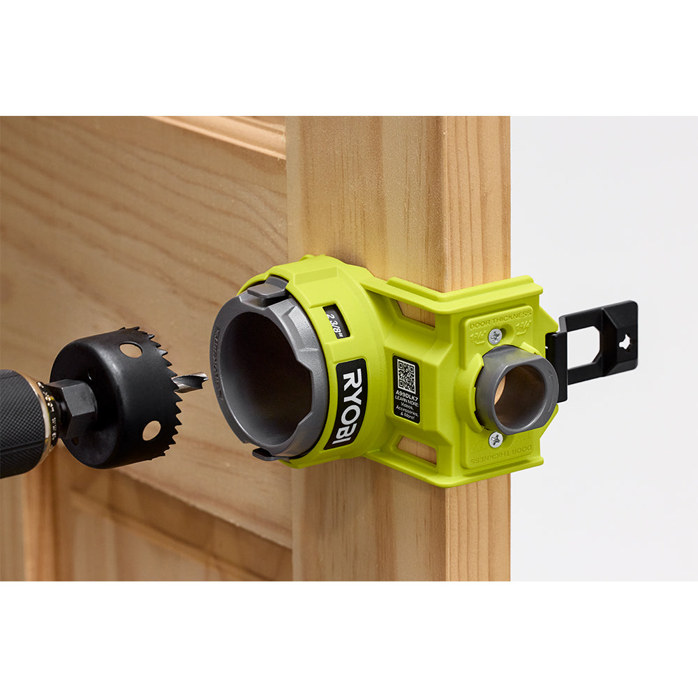 Wood Door Lock Installation Set