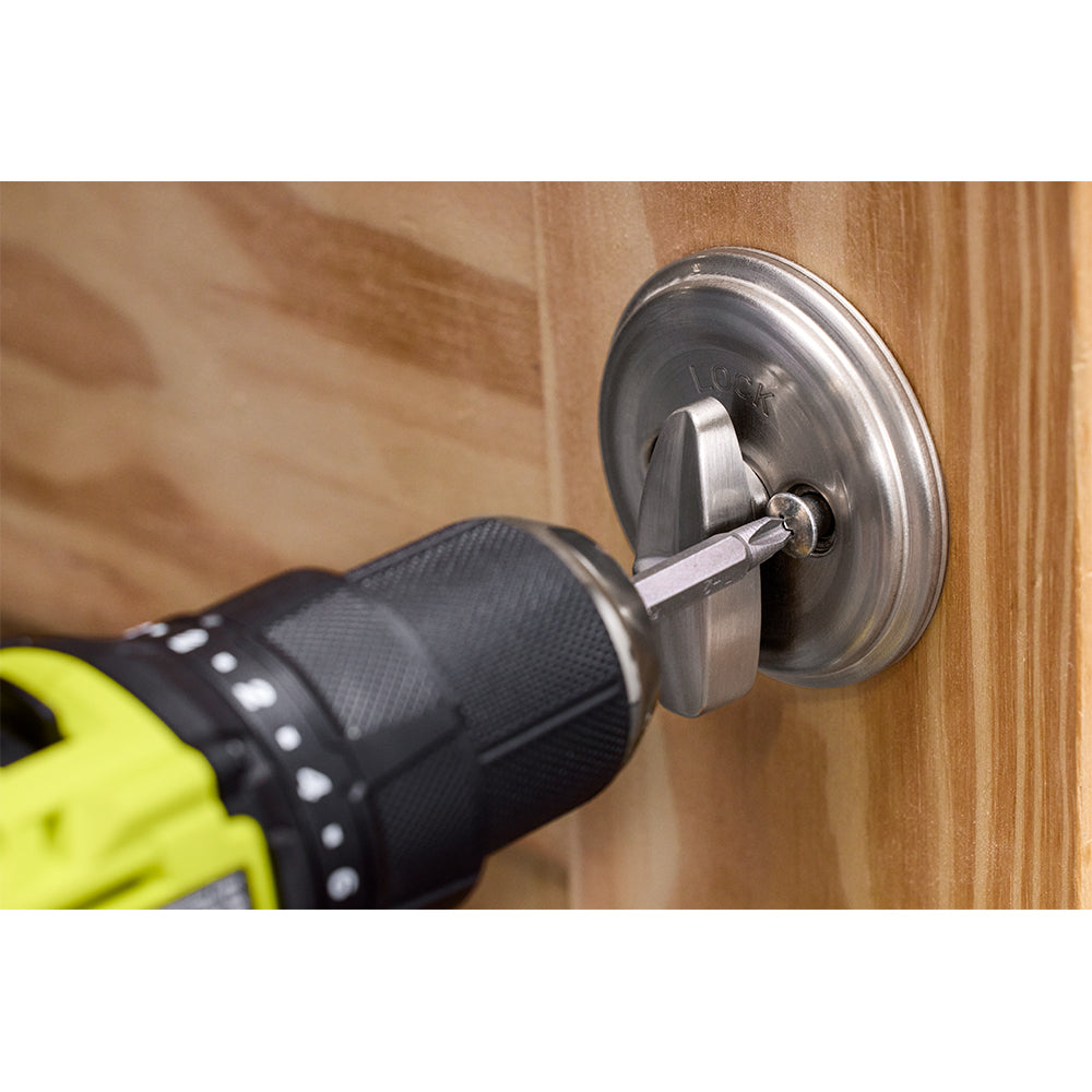 Wood Door Lock Installation Set