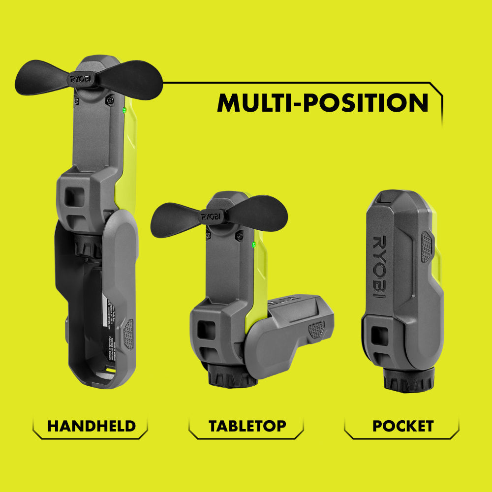 USB Lithium Handheld Fan Kit