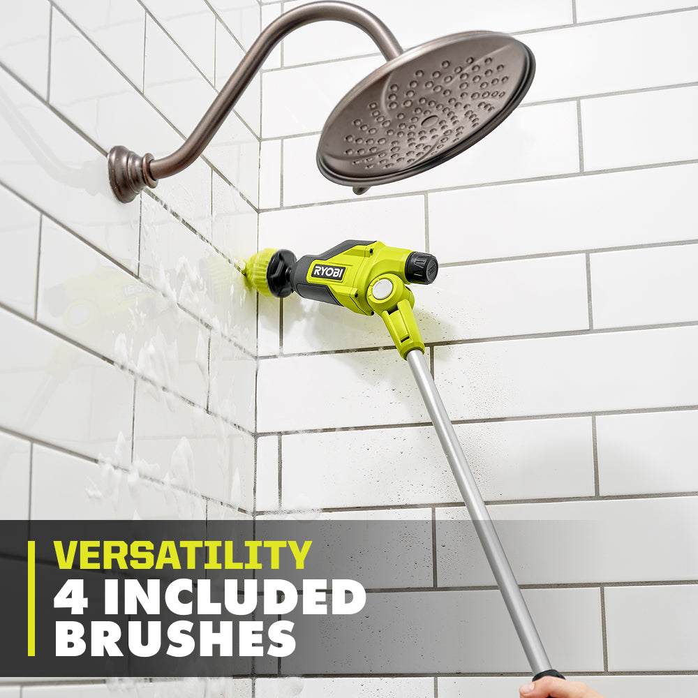 USB Lithium Telescoping Power Scrubber Kit