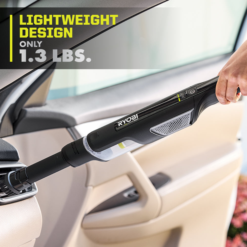 USB Lithium HP Compact Hand Vacuum Cleaner Kit with (2) USB Lithium 2.0 Ah Batteries and Charger