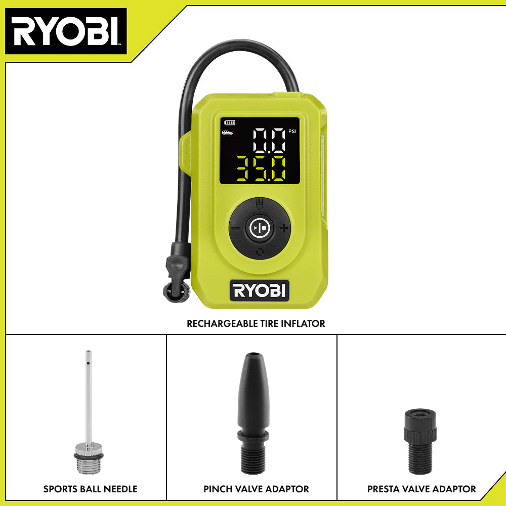Rechargeable Tire Inflator