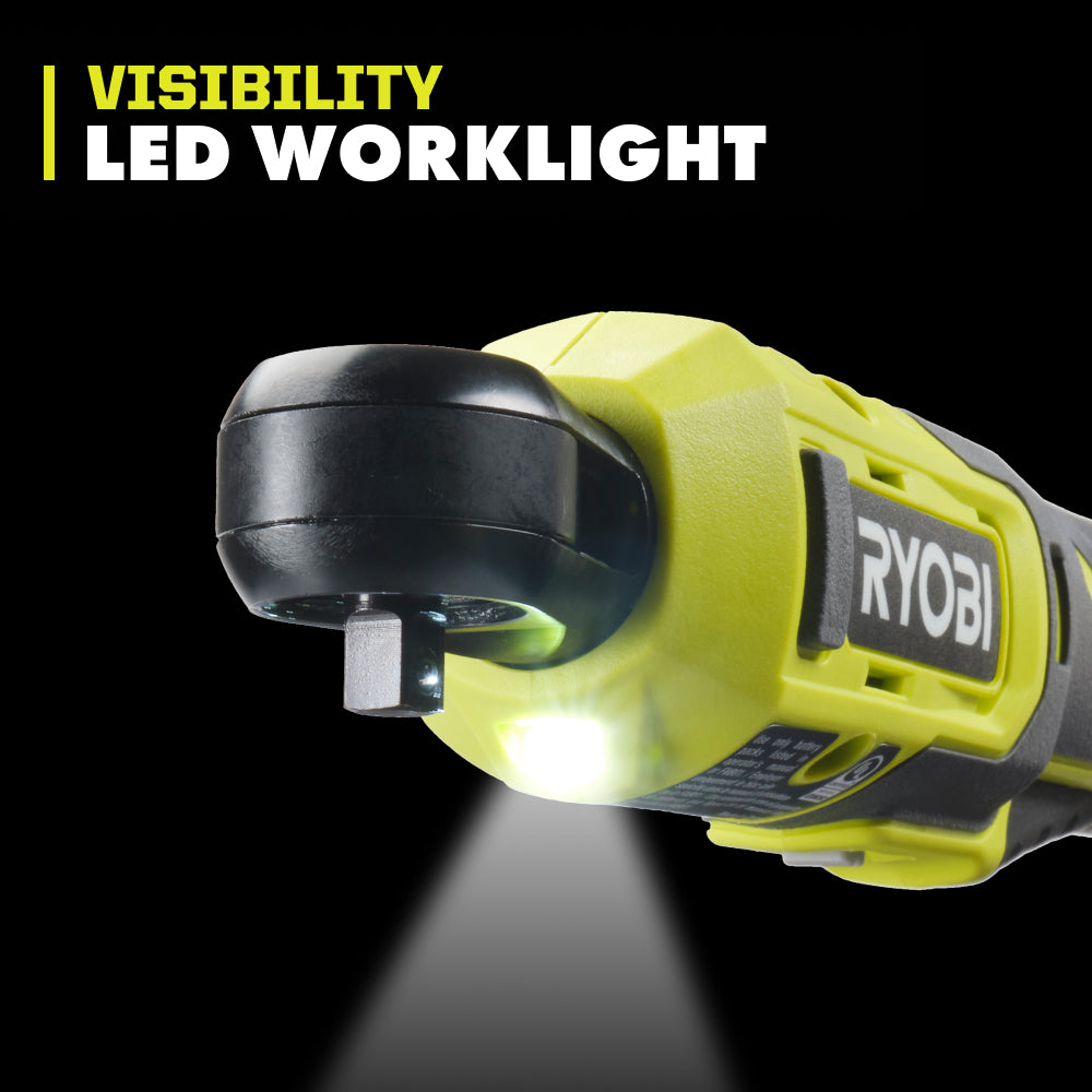 USB Lithium 1/4" Light Duty Ratchet Kit