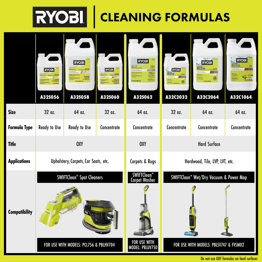 64 oz. OXY Carpet Cleaning Concentrated Formula