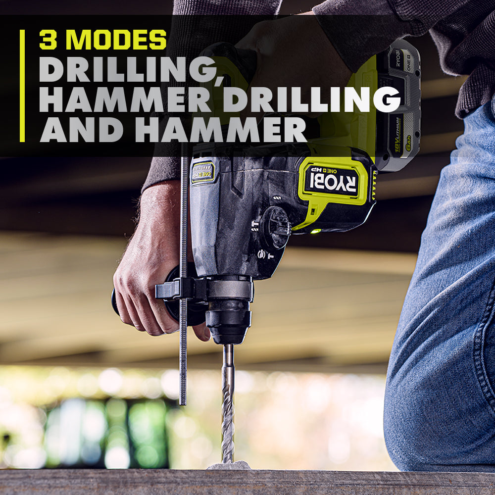 18V ONE+ HP Brushless 1" SDS-Plus Rotary Hammer