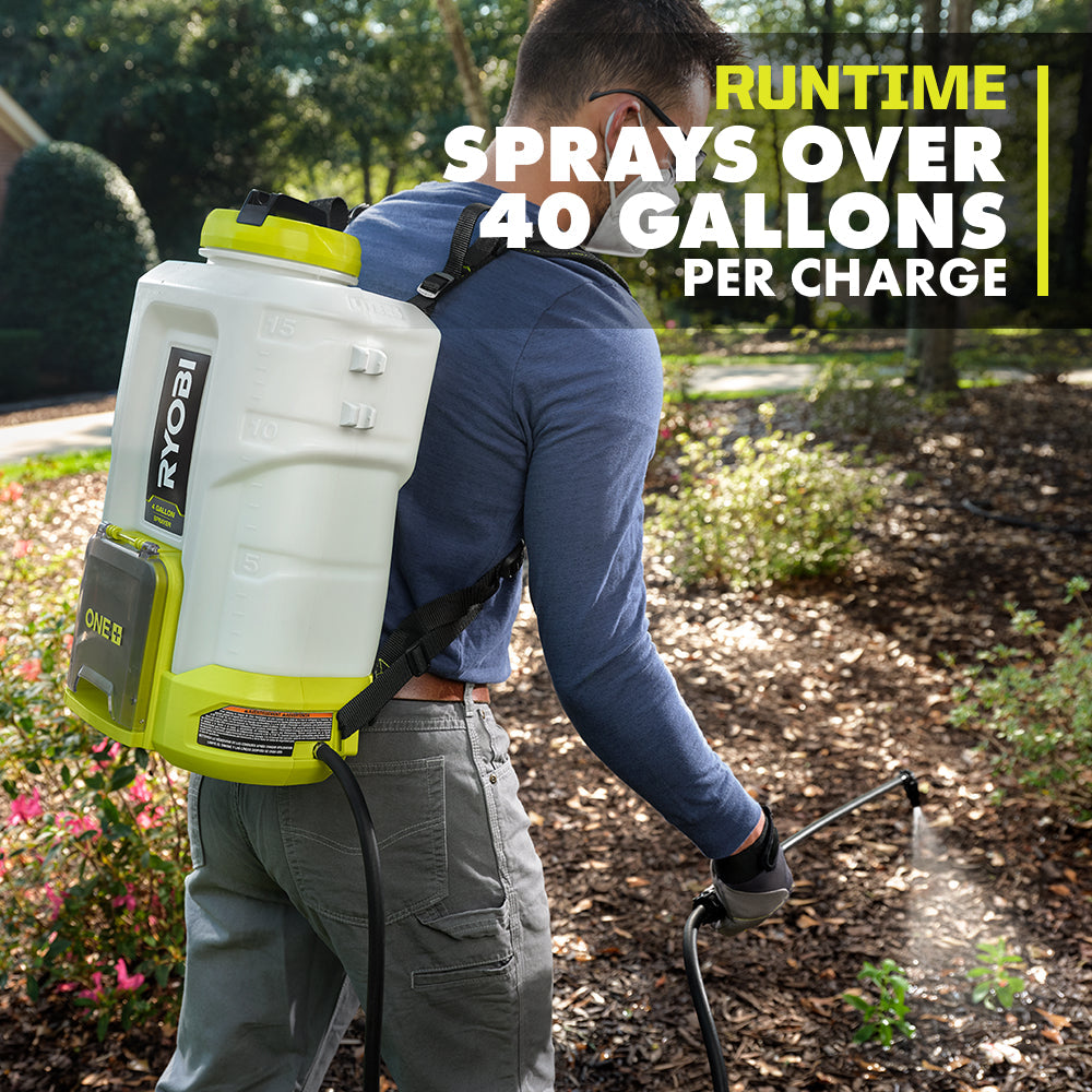 18V ONE+ 4 GALLON BACKPACK CHEMICAL SPRAYER Kit