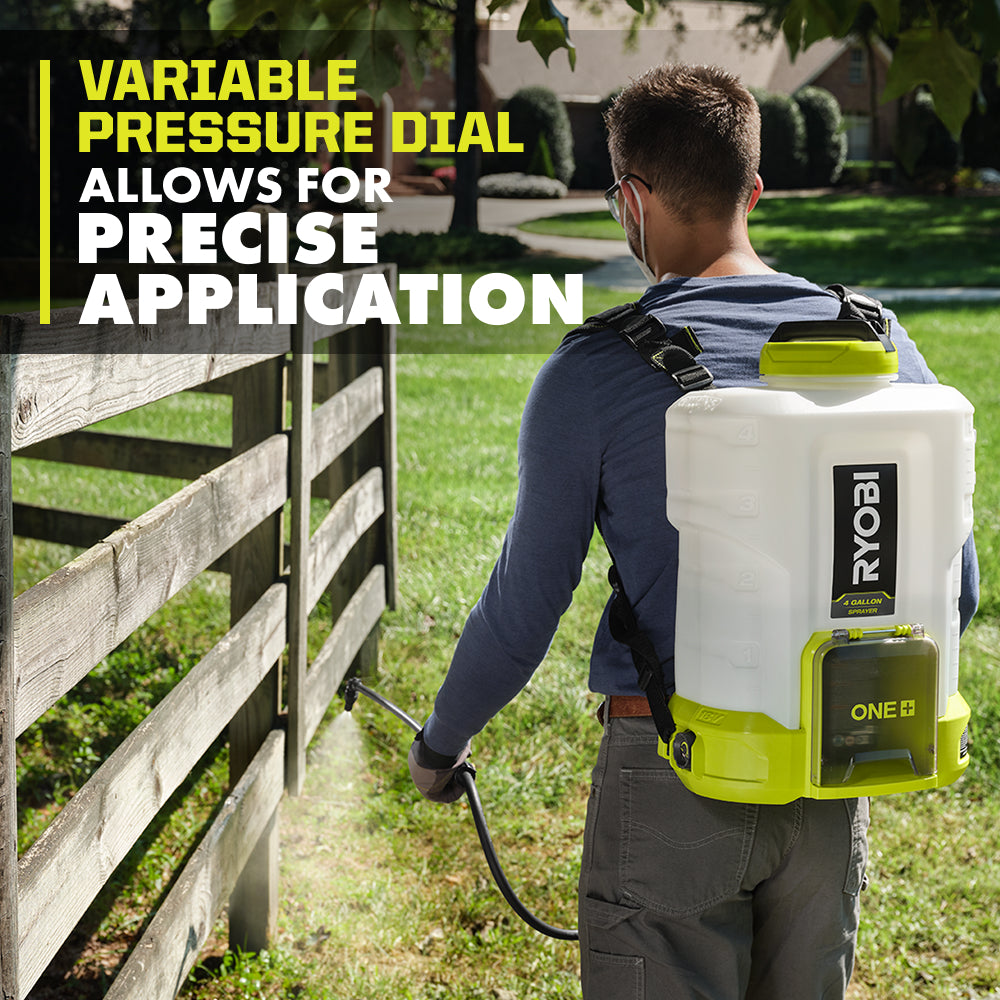 18V ONE+ 4 GALLON BACKPACK CHEMICAL SPRAYER Kit