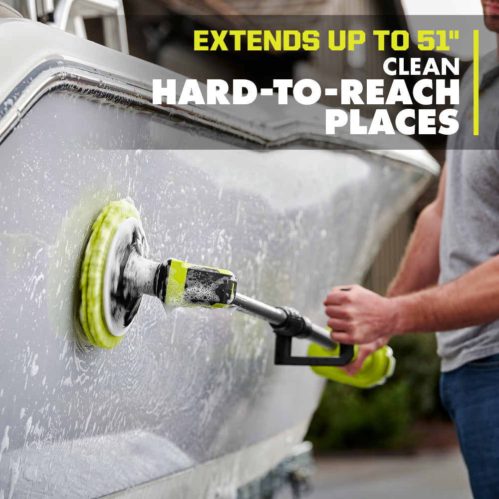 18V ONE+ VORTEX Telescoping Power Scrubber