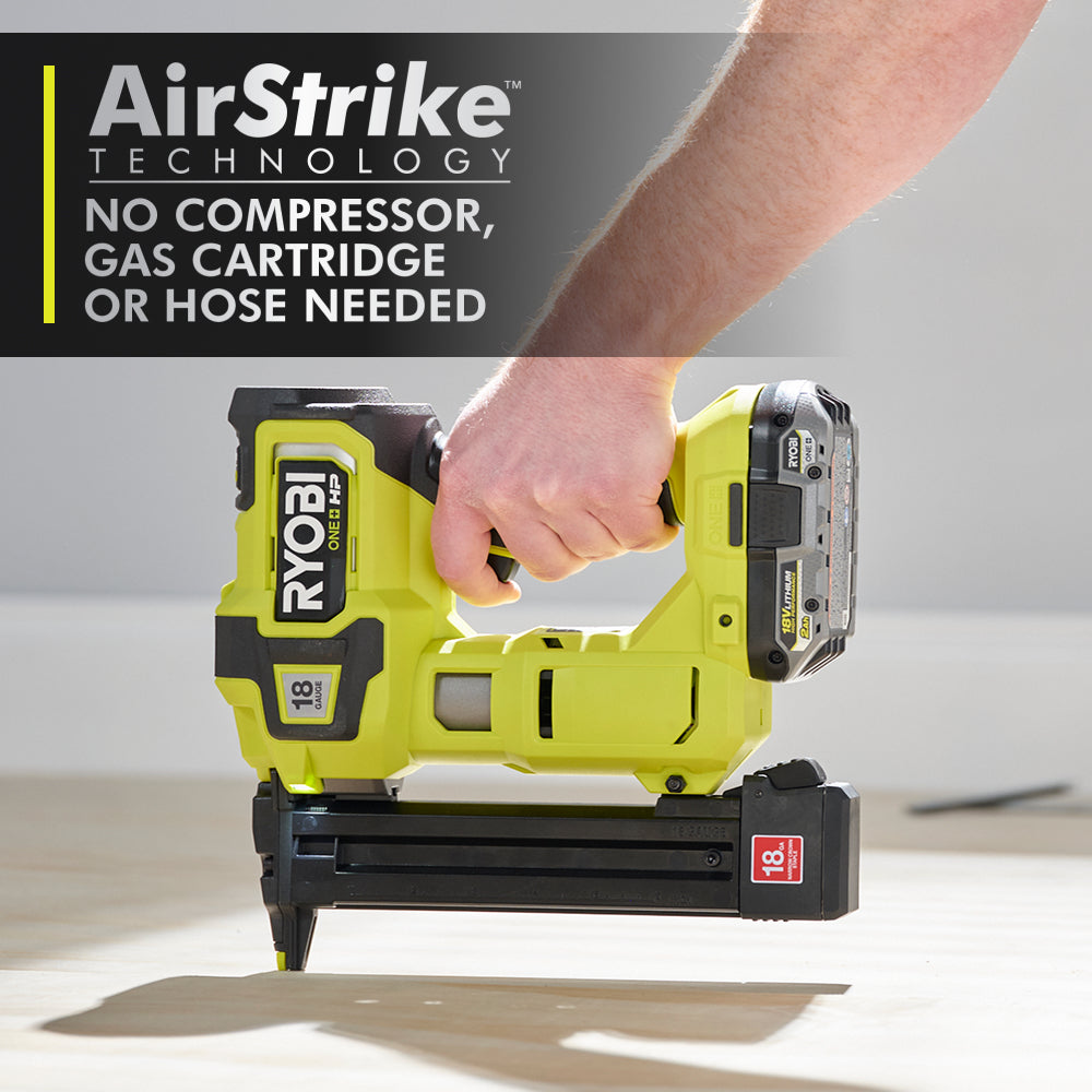 18V ONE+ HP 18V Brushless Cordless 18-Gauge Narrow Crown Stapler, Cordless Staple Gun (Tool Only)