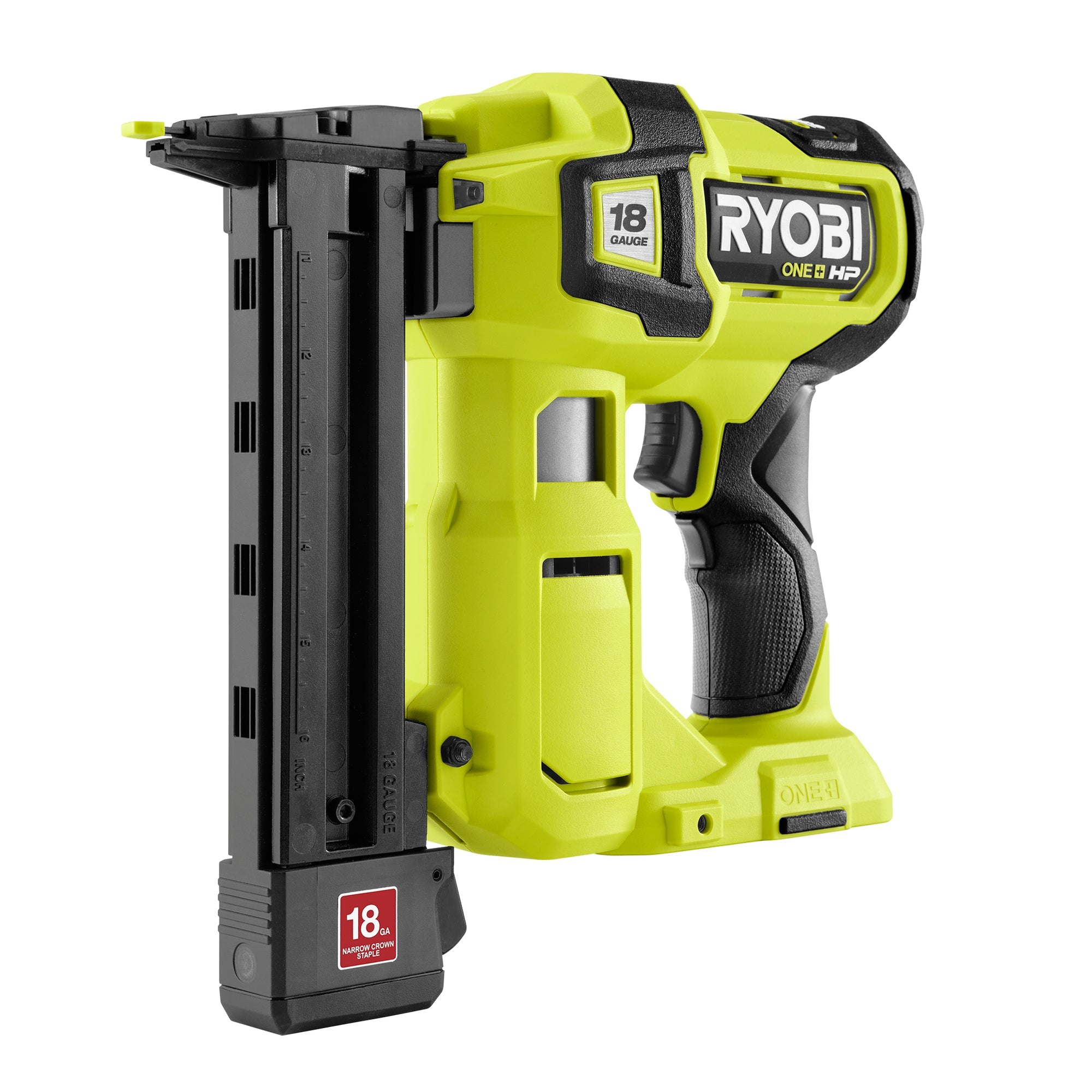 18V ONE+ HP 18V Brushless Cordless 18-Gauge Narrow Crown Stapler, Cordless Staple Gun (Tool Only)