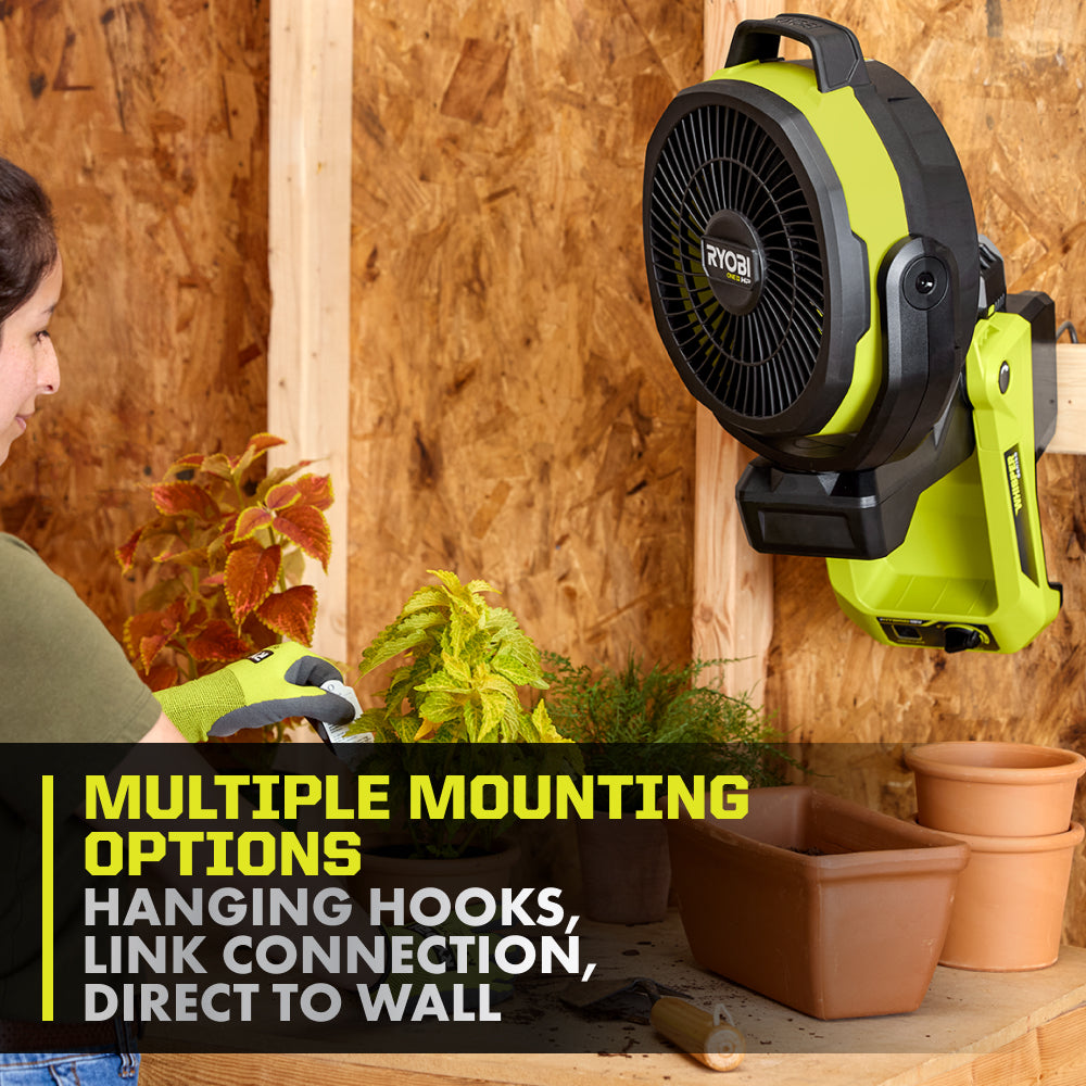 18V ONE+ HP Brushless Hybrid 9" Oscillating Fan