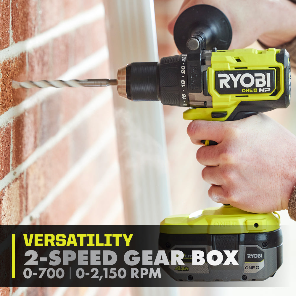 18V ONE+ HP Brushless 1/2" Hammer Drill Kit