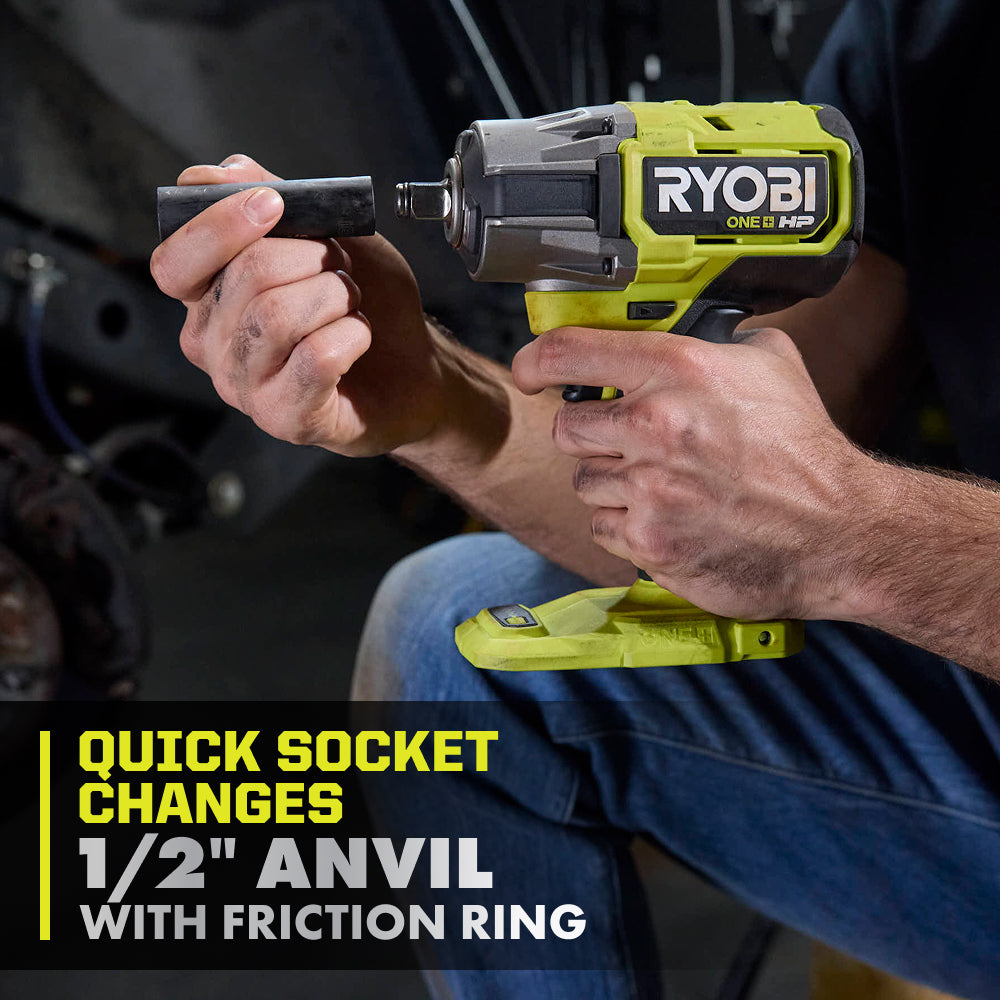 18V ONE+ HP 4-Mode Mid Torque 1/2" Impact Wrench