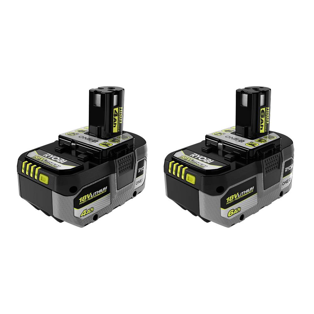 18V ONE+ 4Ah & 6Ah Lithium HIGH PERFORMANCE Battery 2-Pack