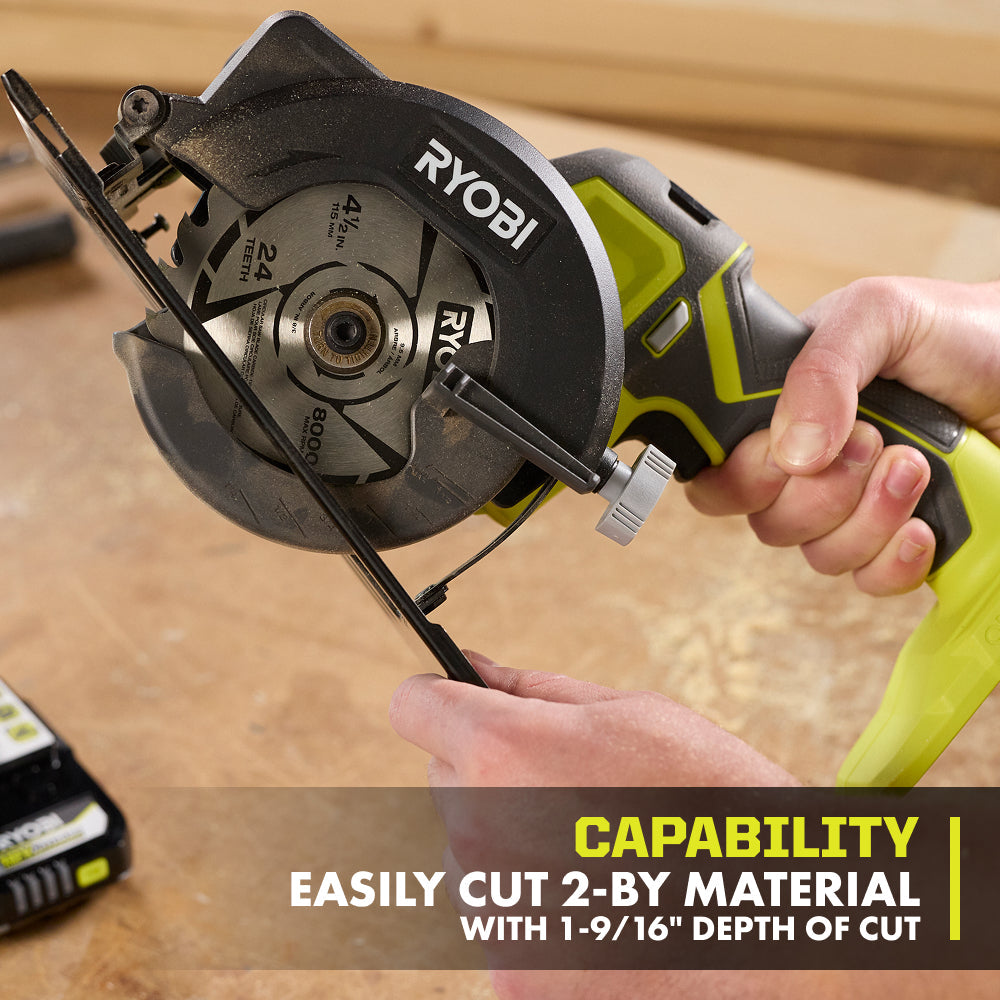 18V ONE+ 4-1/2" Circular Saw Kit