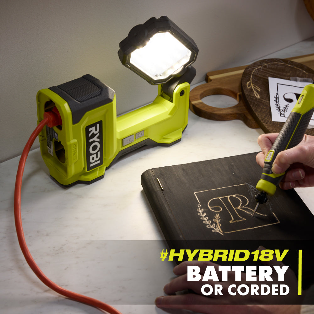 ONE+ 18V Hybrid Cordless LED Magnetic Task Light (Tool Only, Magnetic LED Light)