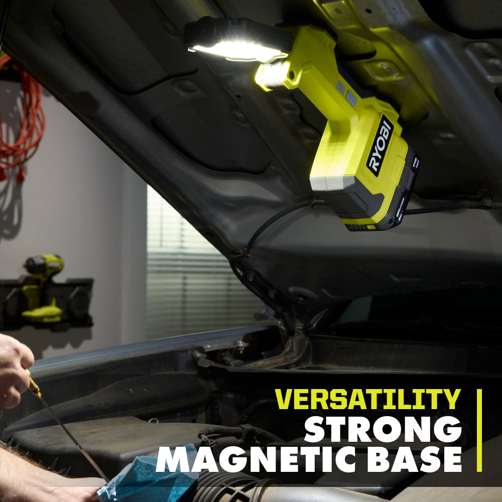 ONE+ 18V Hybrid Cordless LED Magnetic Task Light (Tool Only, Magnetic LED Light)