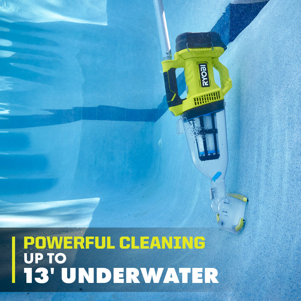 18V ONE+ Handheld Cordless Pool Vacuum Cleaner (Tool Only) with Floor Head