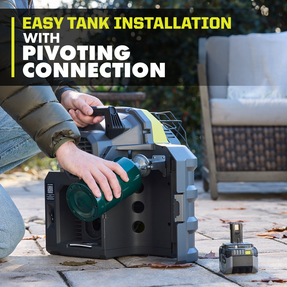 18V ONE+ Portable Propane Heater