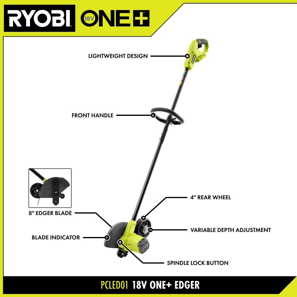 18V ONE+ 8" Edger Kit
