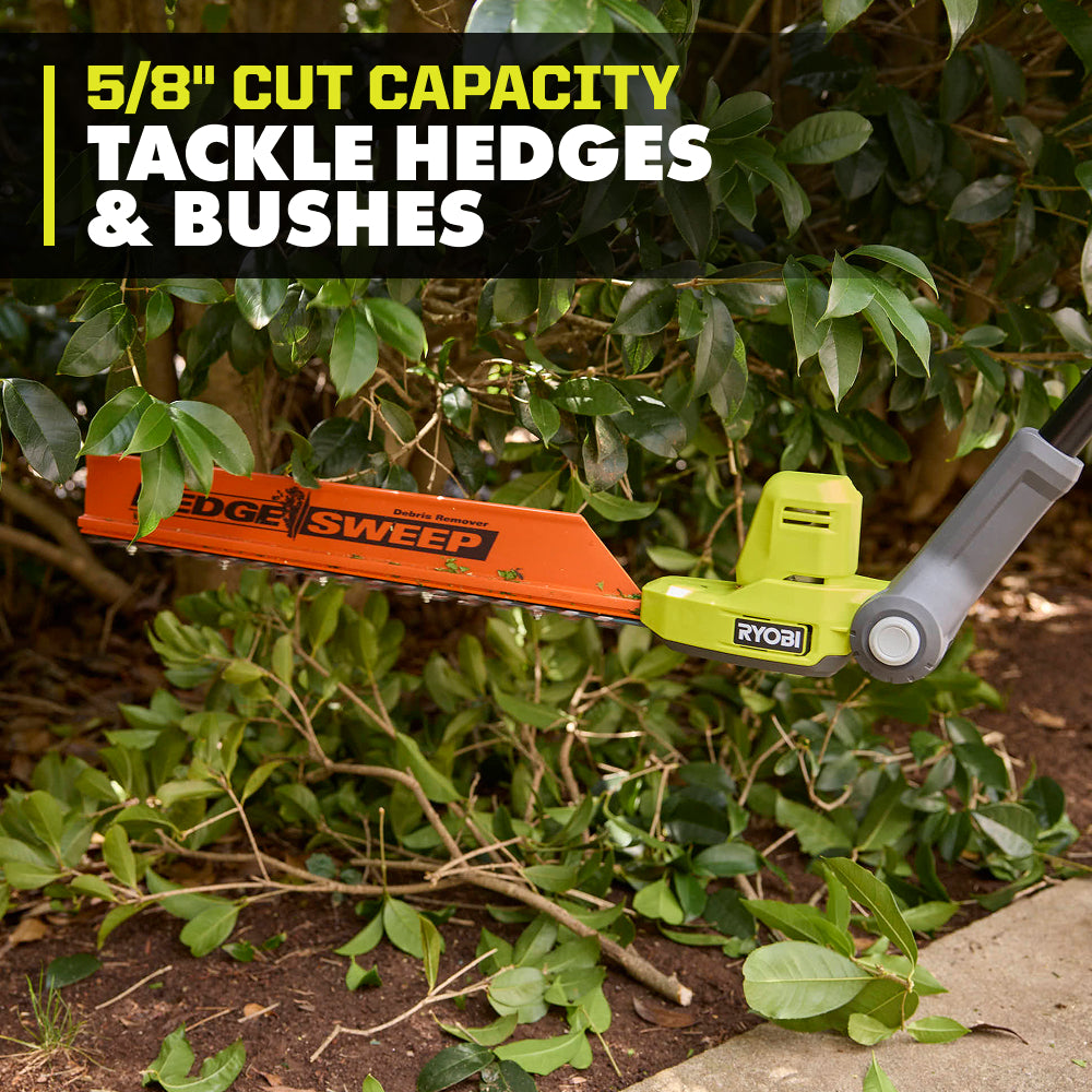 18V ONE+ 18" Pole Hedge Trimmer Kit