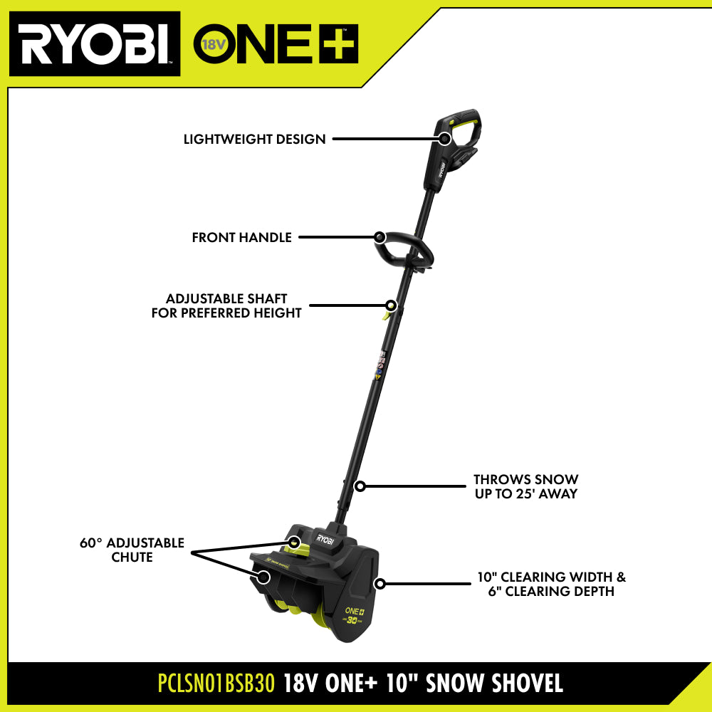LIMITED EDITION 18V ONE+ 10" Snow Shovel