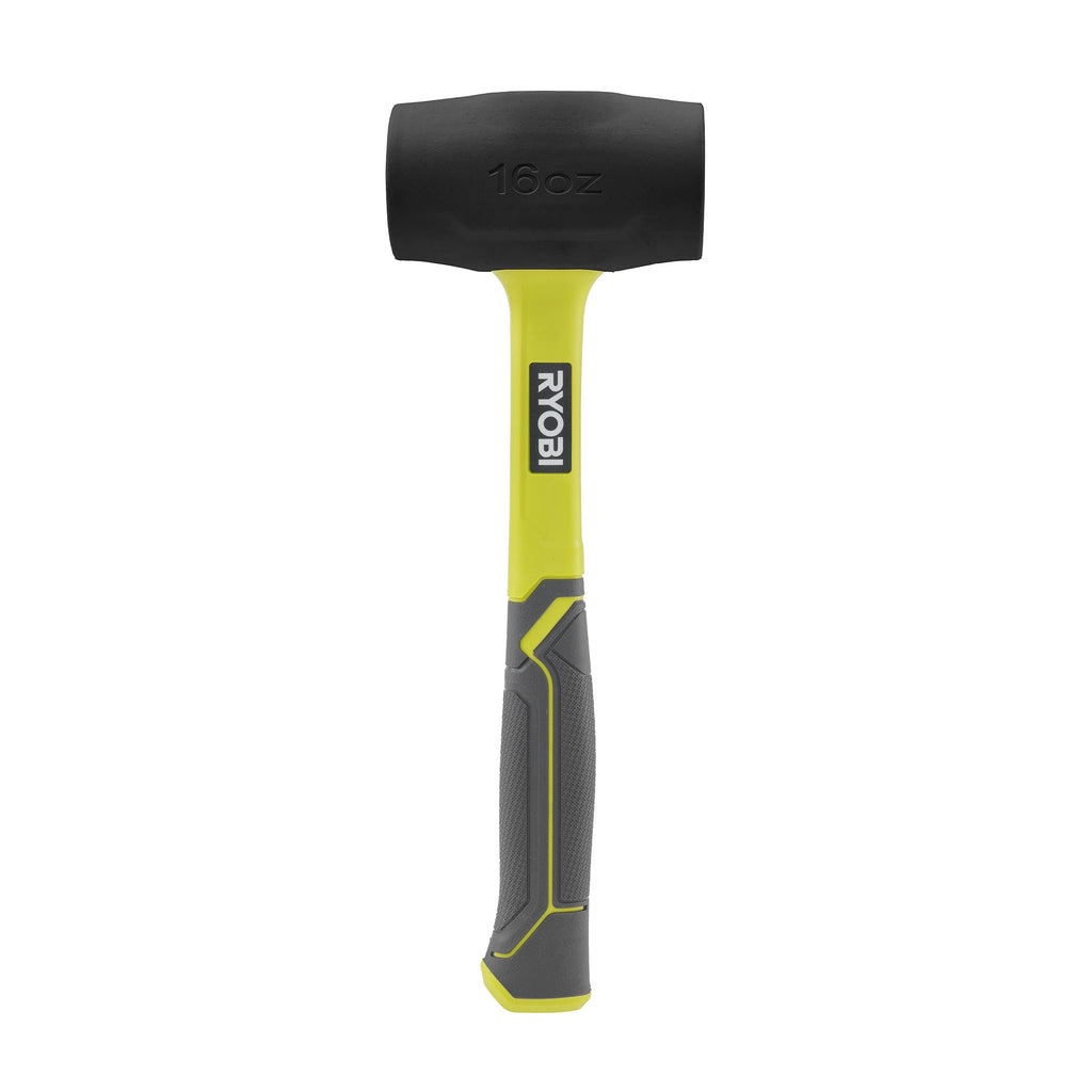 16oz. Black Rubber Mallet