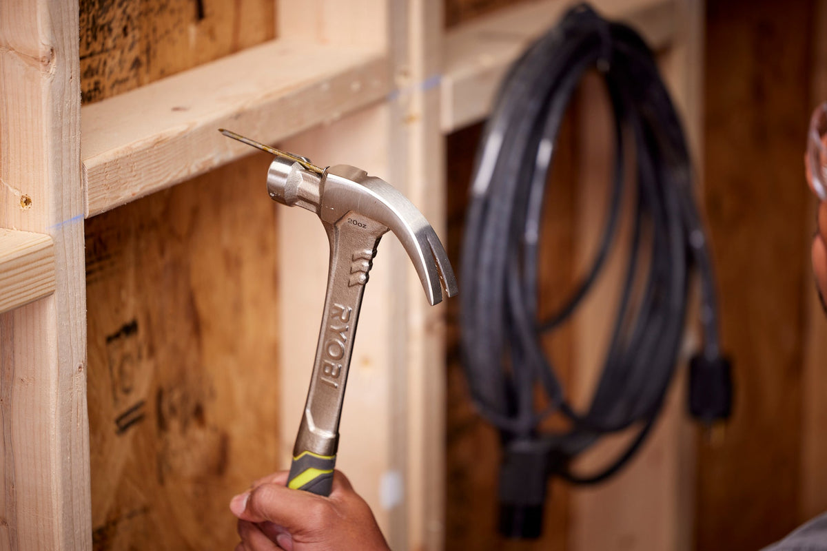 20oz. Steel Curved Claw Hammer