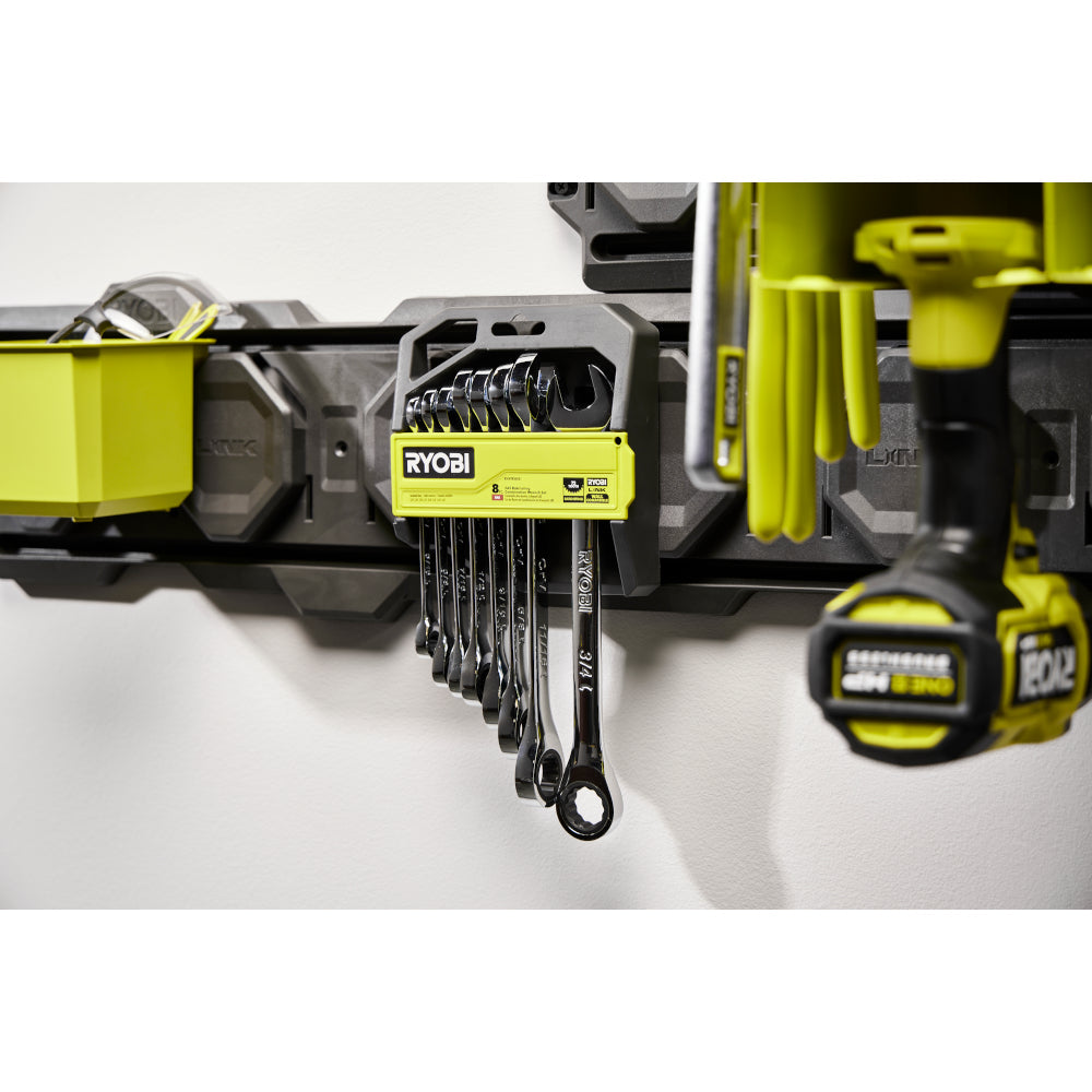 8 PC. SAE Ratcheting Combination Wrench Set
