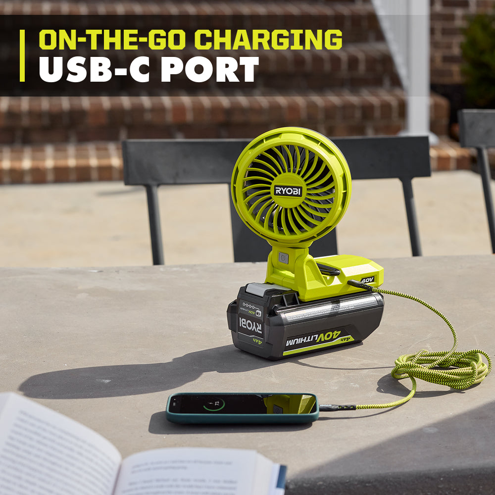 40V Battery Topper Fan