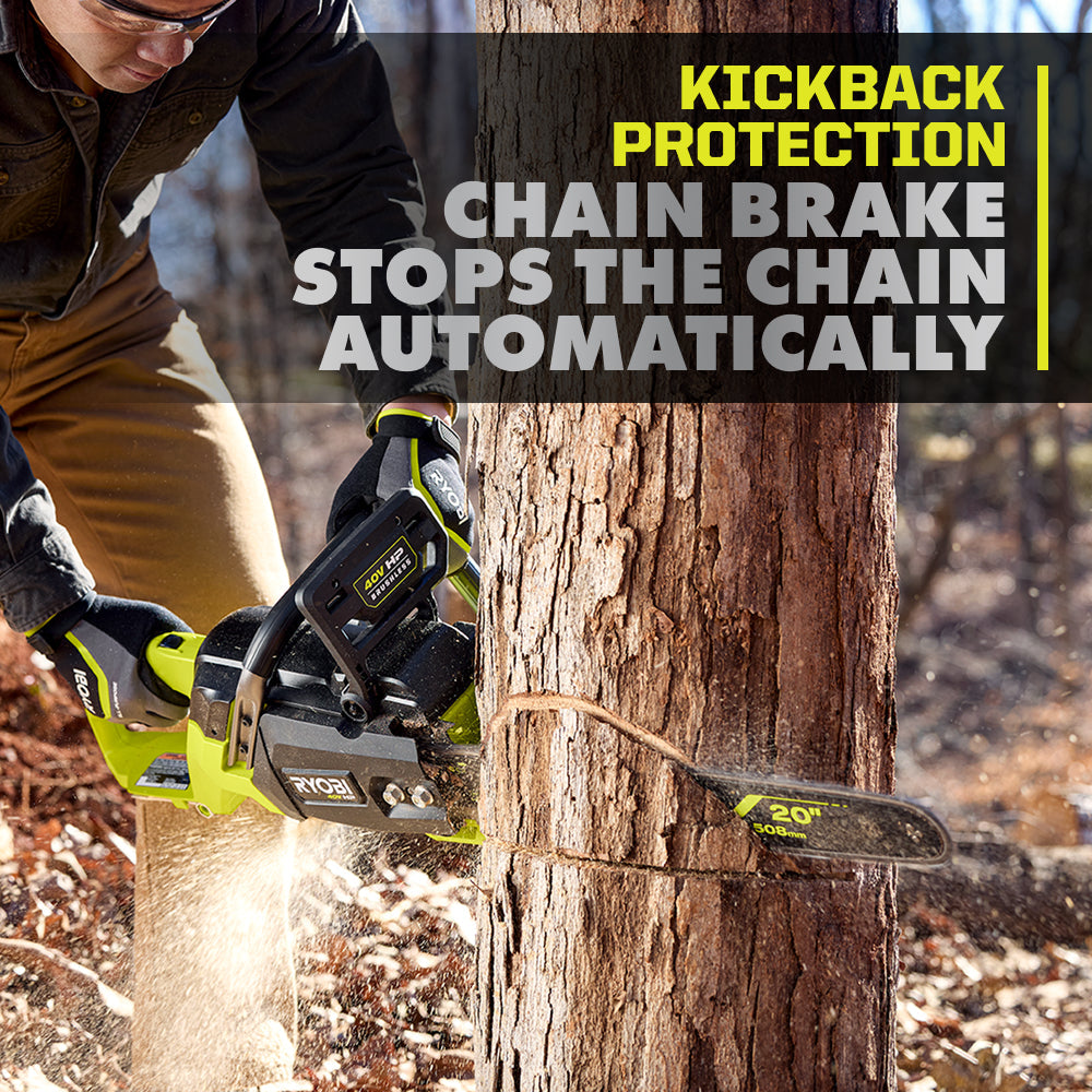 40V HP Brushless 20" Chainsaw