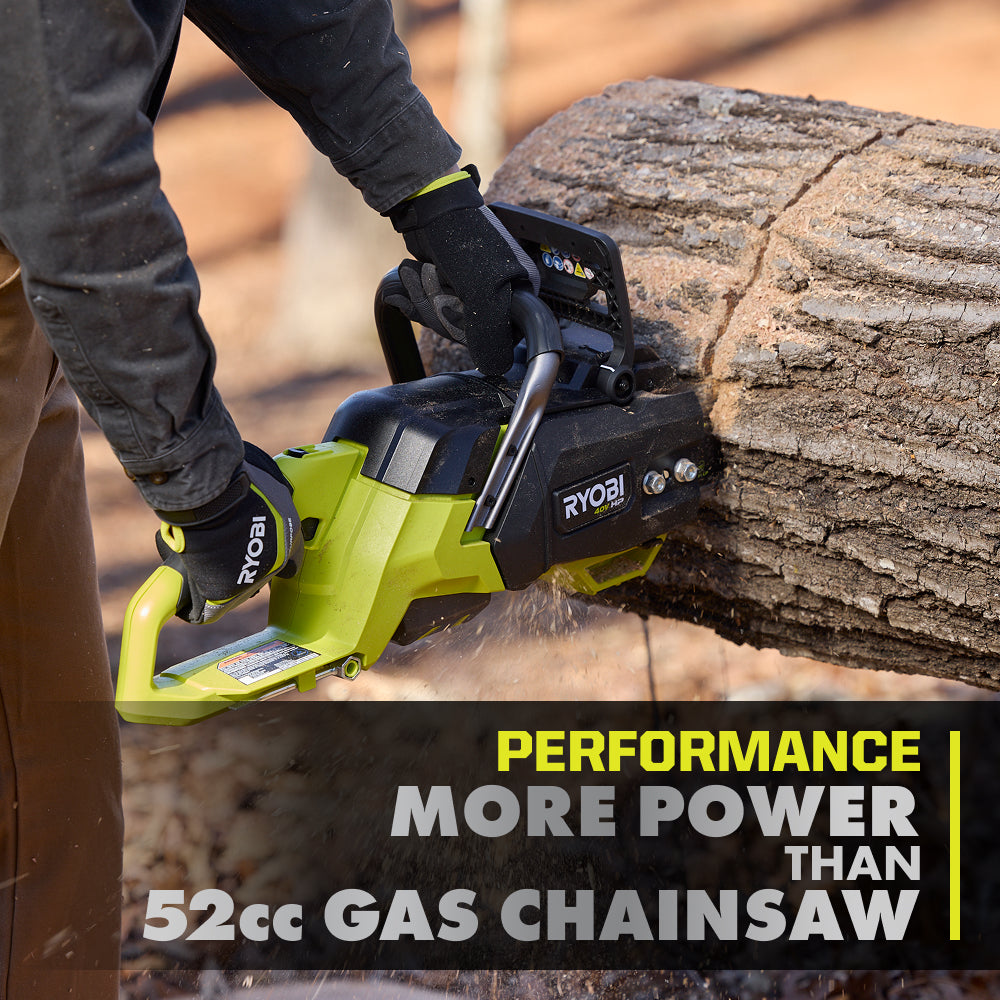 40V HP Brushless 20" Chainsaw Kit