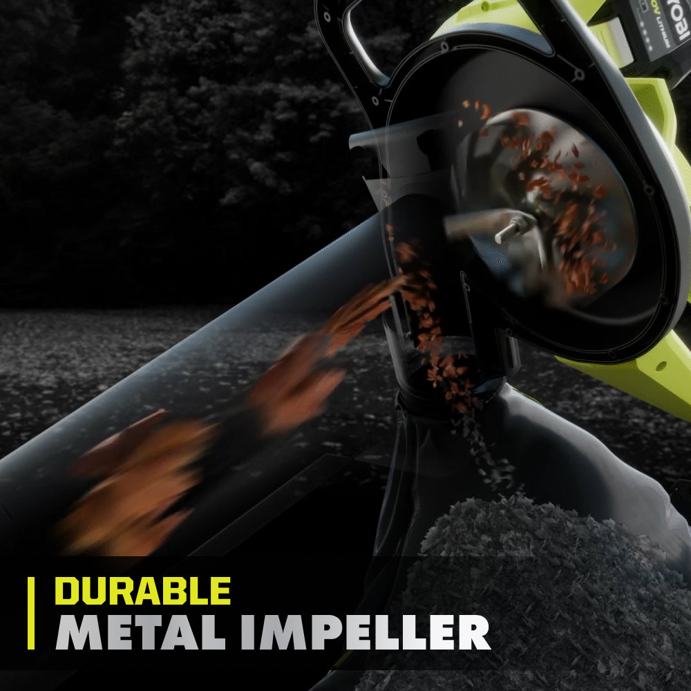 40V HP Brushless Leaf Vacuum/Mulcher