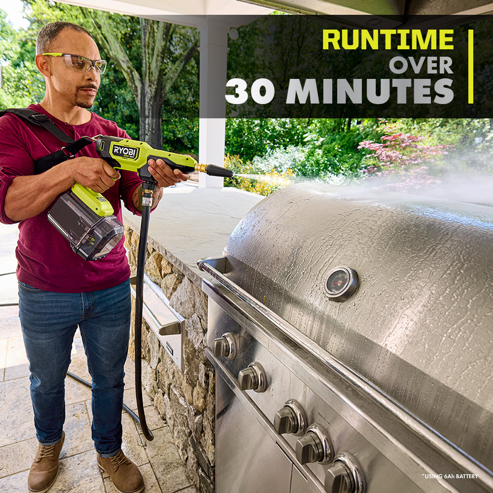 40V HP Brushless 1000 PSI Quick-Connect Power Cleaner