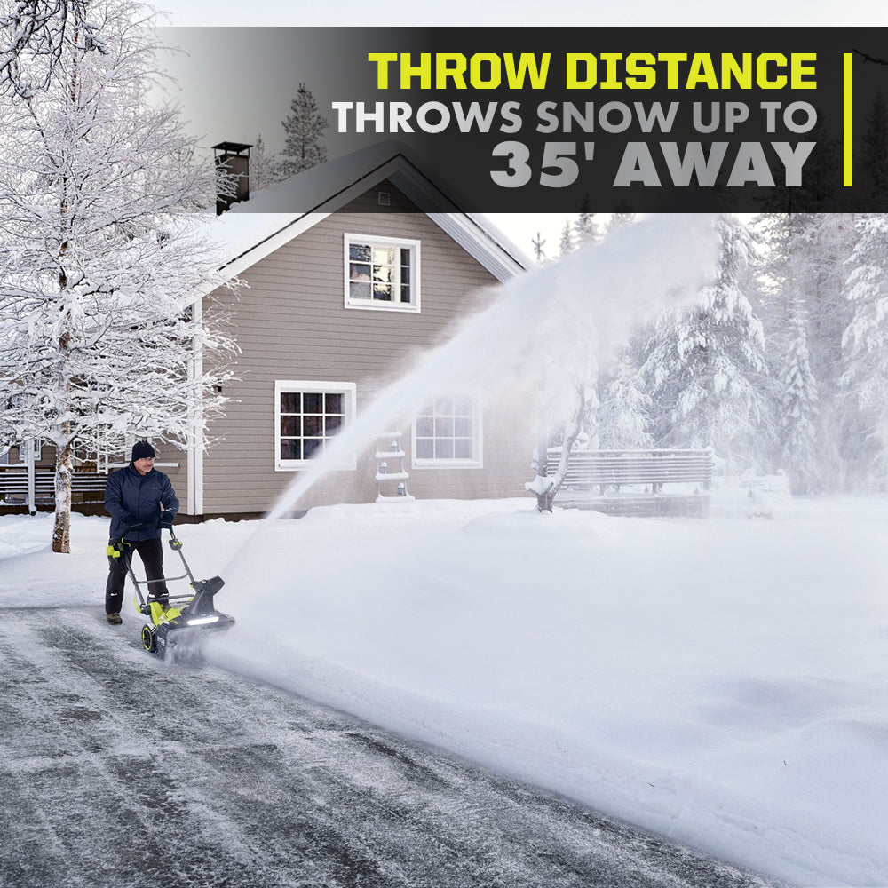 40V HP Brushless 21" Single-Stage Auger-Propelled Snow Blower Kit
