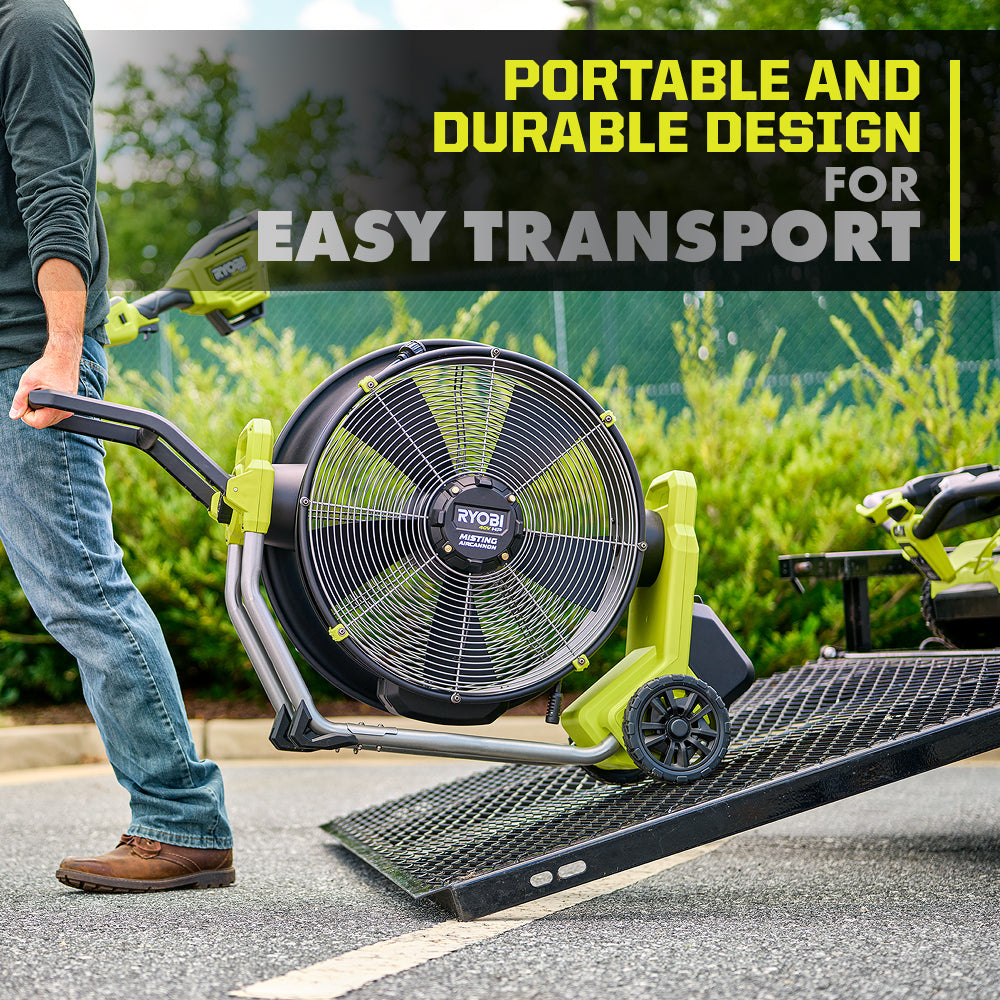 40V HP Brushless Hybrid 18" Misting Air Cannon