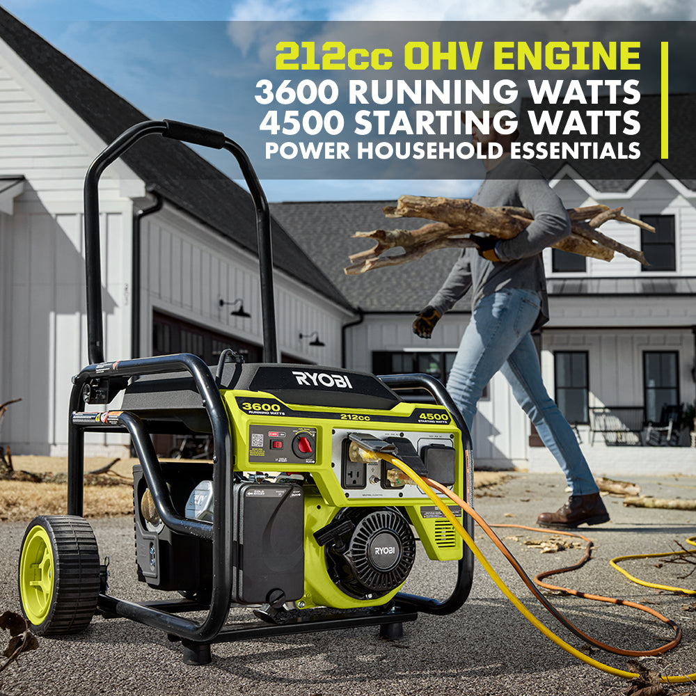 4500W Portable Gas Generator