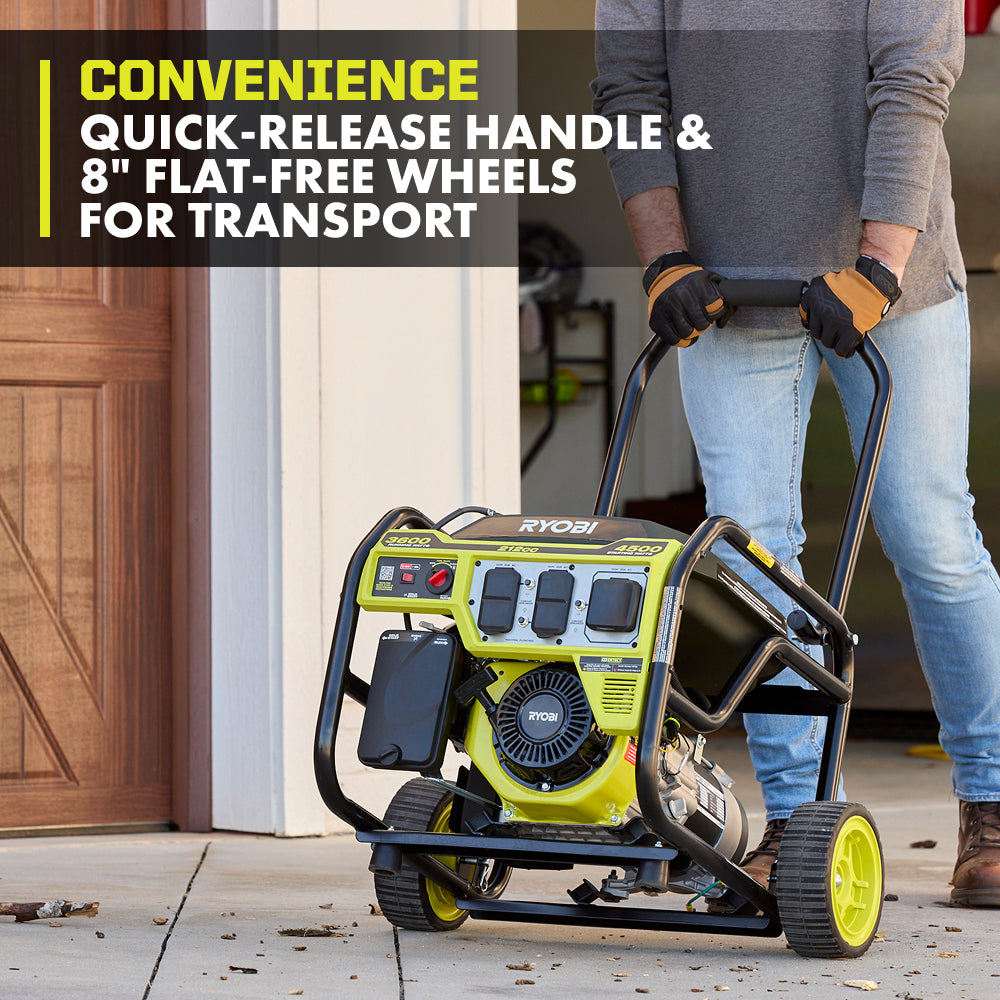 4500W Portable Gas Generator