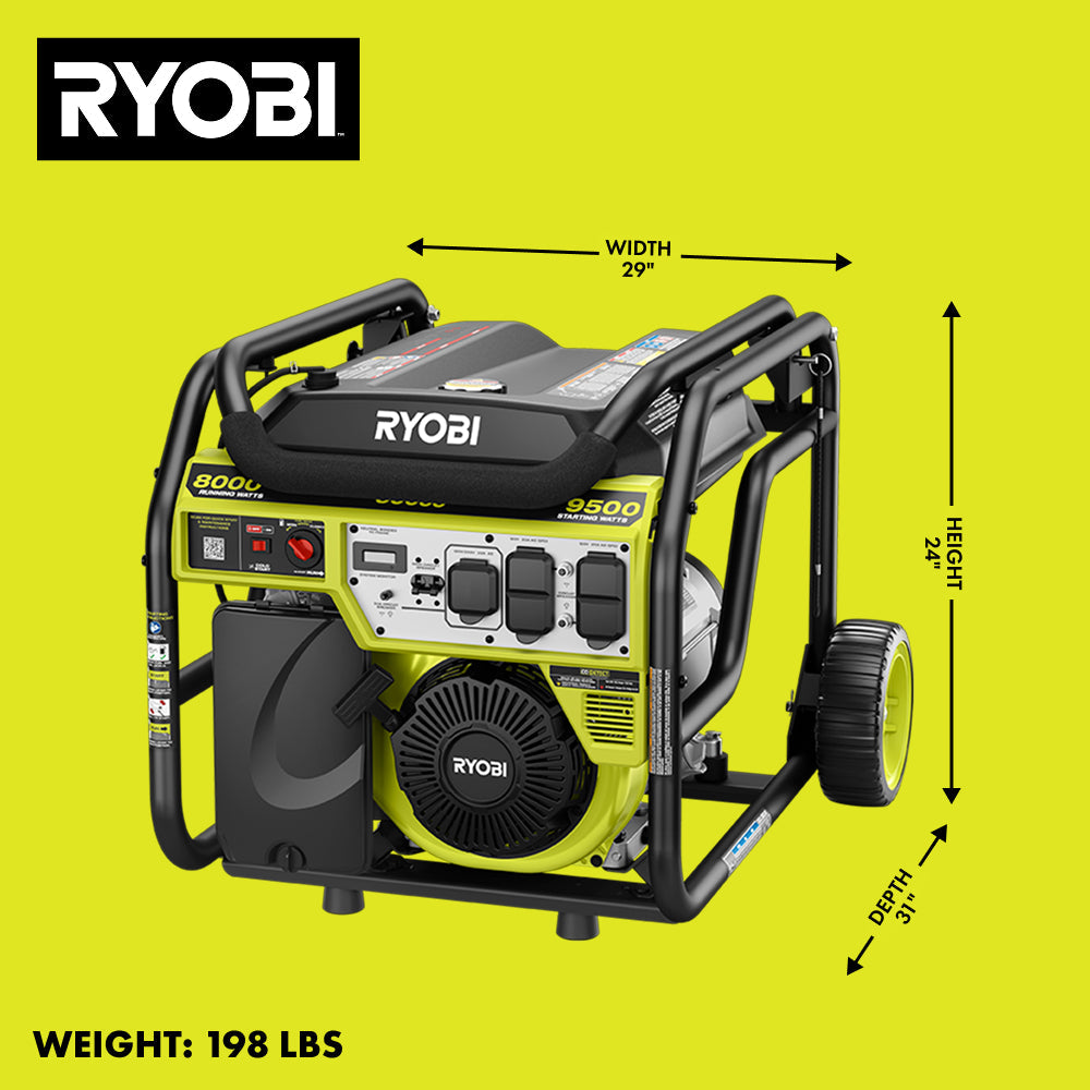 9500W Portable Gas Generator
