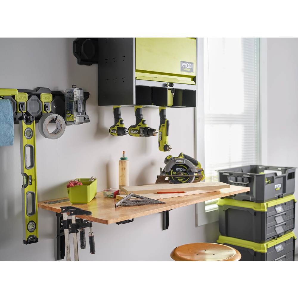Stowaway Wall Mounted Workbench