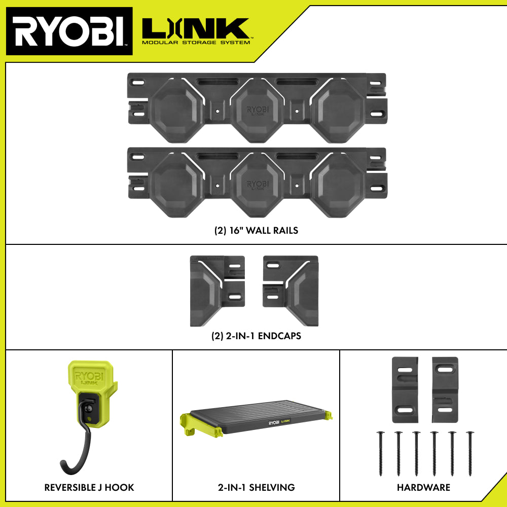 Shelving Wall Storage Kit